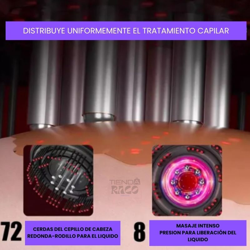 ✨ CEPILLO CAPILAR LED PRO