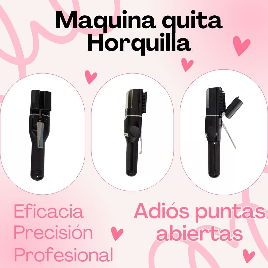 Máquina Quita Horquilla o Puntas Abiertas 🪮