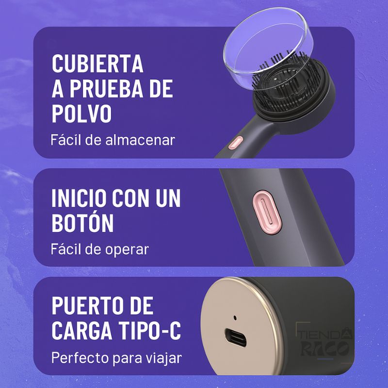 ✨ CEPILLO CAPILAR LED PRO