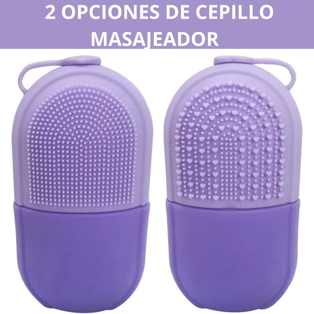 🧊ICE FACIAL Y MASAJEADOR SILICONA