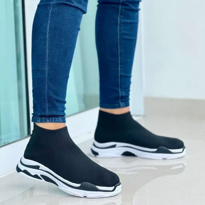 TENIS ESTILO PULL-ON TIPO MEDIA DEPORTIVA 👟