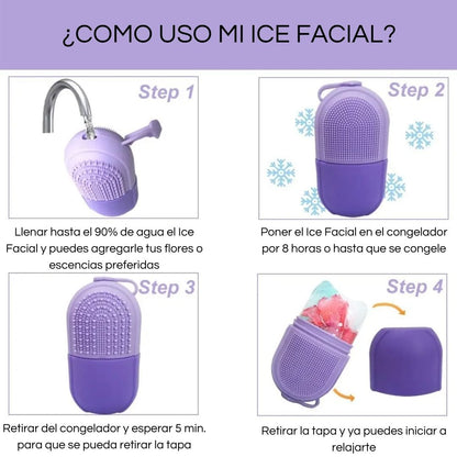 🧊ICE FACIAL Y MASAJEADOR SILICONA