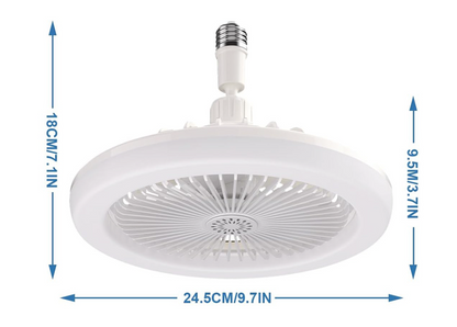 VENTILADOR DE TECHO CON CONTROL REMOTO Y LUZ 🍃